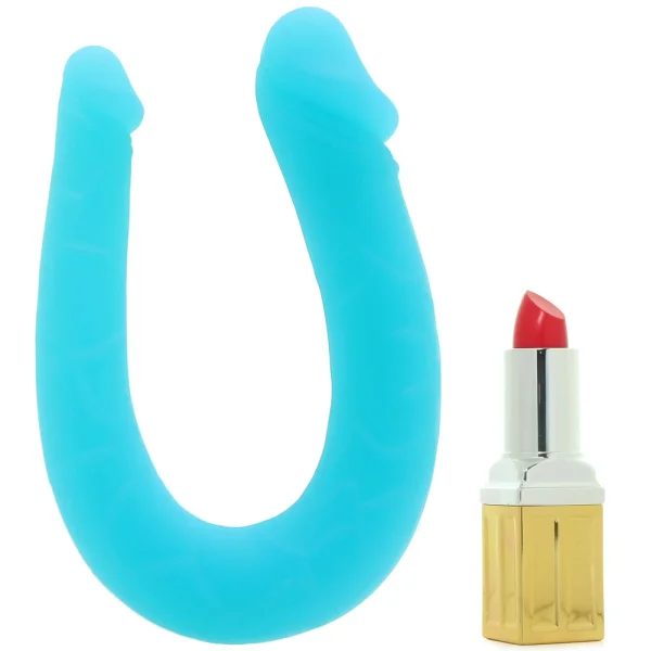 Silicone Double Dong Ac-dc Dong - Teal