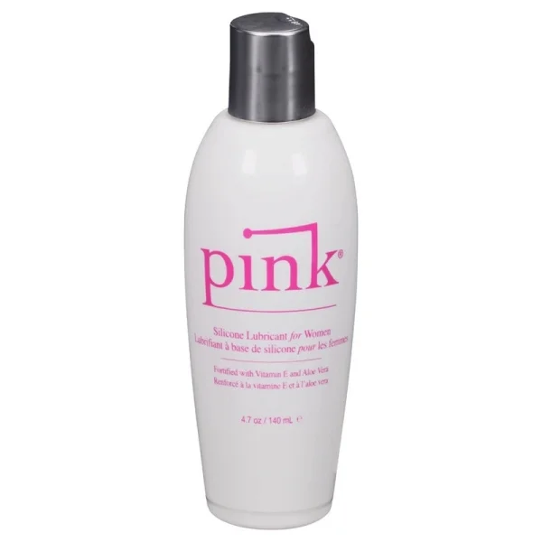 Pink Silicone Lubricant for Women and Men | 4.7oz