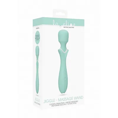 Loveline Massage Wand Jiggle Green