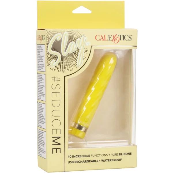 CalExotics - Slay #SeduceMe Rippled Silicone Bullet