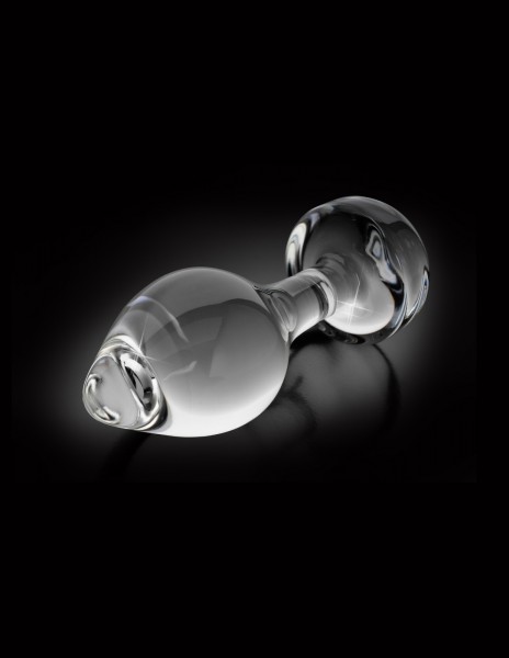 2.5" Glass Butt Plug