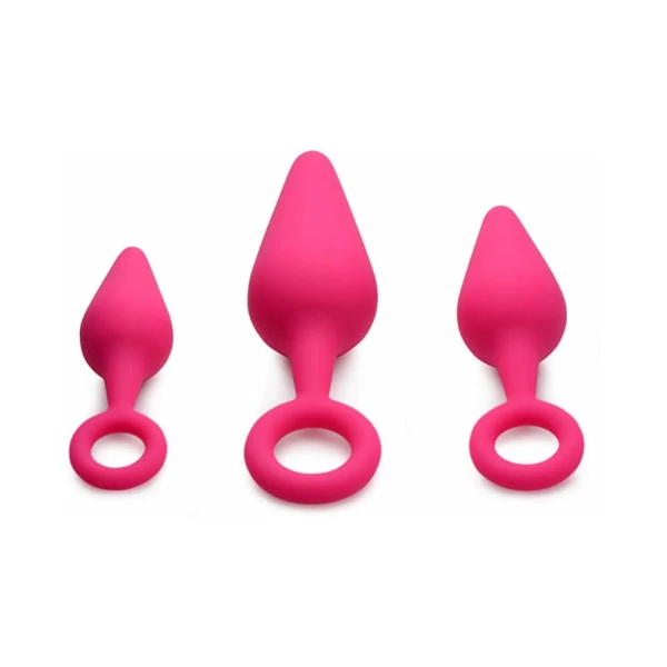 Gossip Rump Ringers Silicone Set Of 3 - Magenta — image 4 of 8