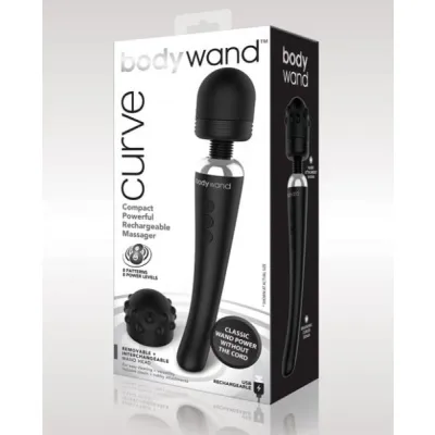 Xgen Bodywand Curve Rechargeable Black