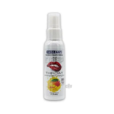 Oral Sex Products Swiss Navy Deep Throat Spray Mango