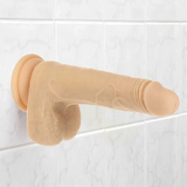 Naked Addiction Freak Rotating, Thrusting, & Vibrating Dildo by BMS Factory