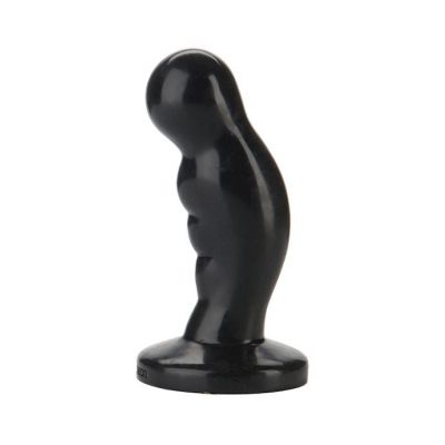Platinum Premium Silicone The P plug Black 5 Inch