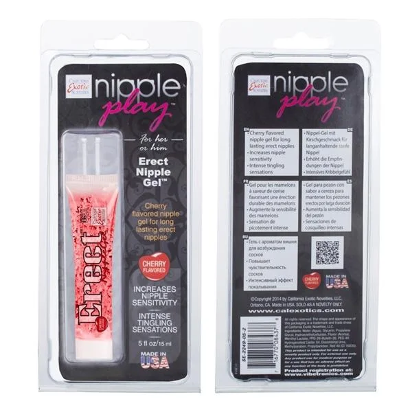 Nipple Play Erect Nipple Gel Cherry .5oz