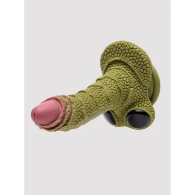Fantasy Swamp Monster Silicone Scaly Dildo