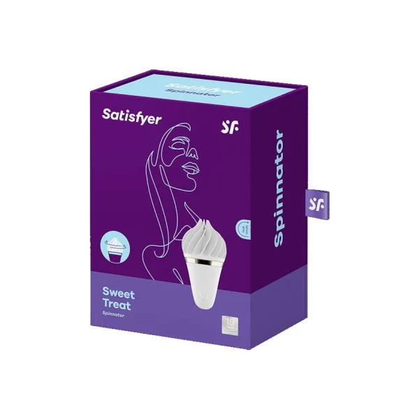 Satisfyer Sweet Treat Spinnator White