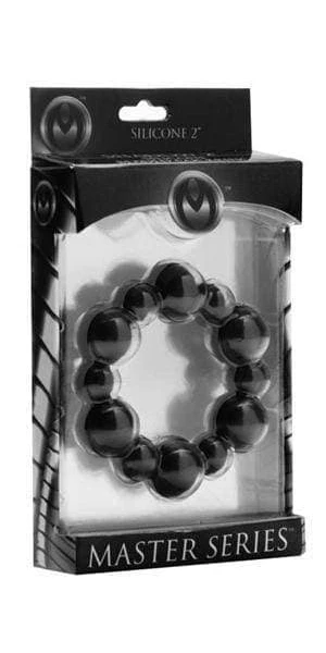 Shadow Silicone Beaded Cockring