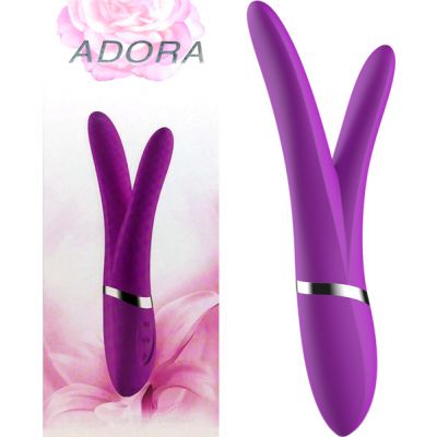 Adora Rechargeable Vibrator Purple