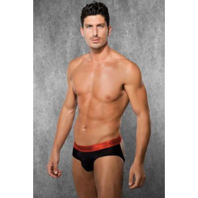 Men s Jockstrap Black Red XL