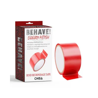 Bind Me Bondage Tape 15m Red