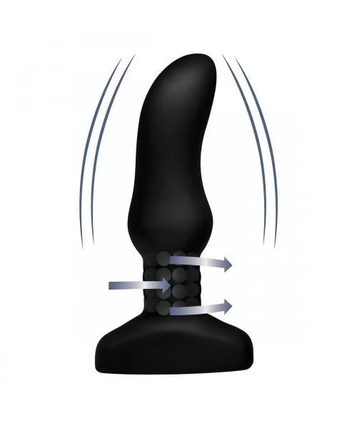Rimmers Slim M Curved Rimming Plug With Remote Control — image 4 of 8