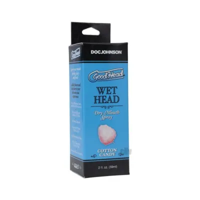 Goodhead Wet Head Dry Mouth Spray Cotton Candy 2 Fl Oz