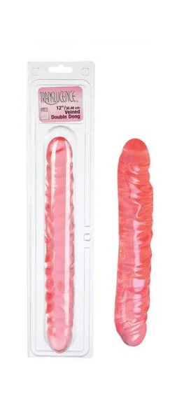 Gel Veined Double Dong 12"