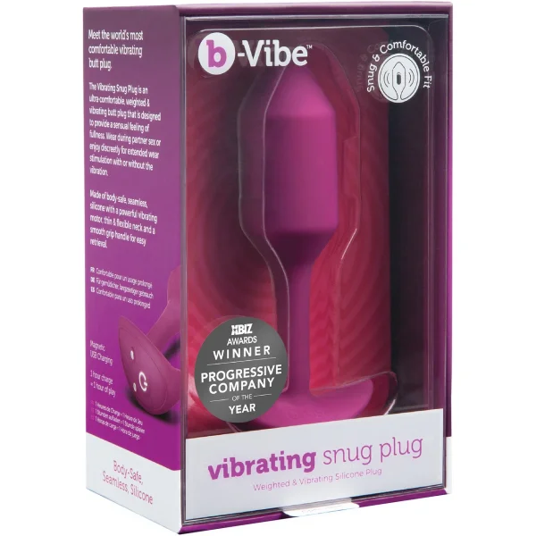 B-Vibe Snug Plug Vibrating Medium