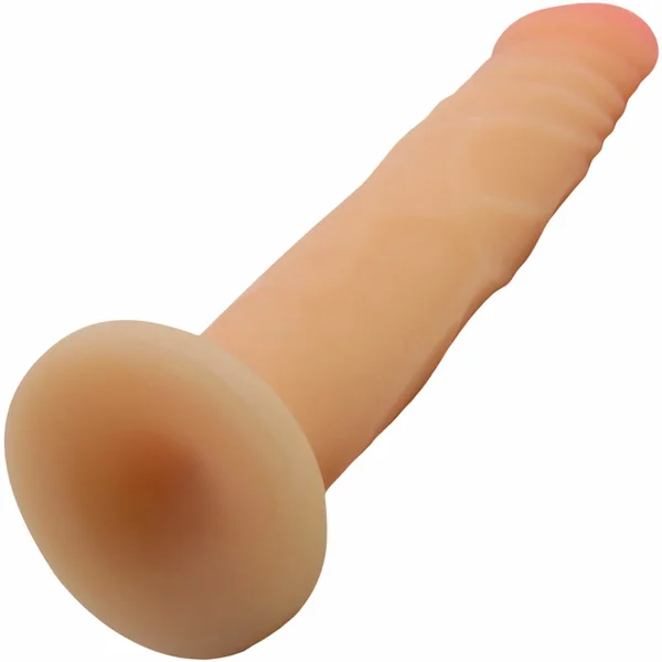 Au Naturel Ronnie 7.5 Inch Sensa Feel Dual Density Dildo By Blush - Vanilla