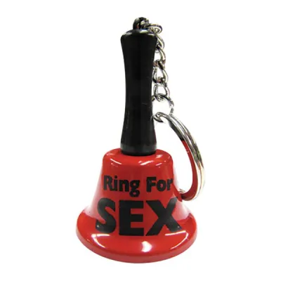 Ozzie Creations Ring For Sex Bell Keychain