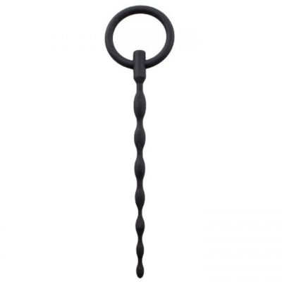 Bondara Silicone Rippled Urethral Sound 13 5cm