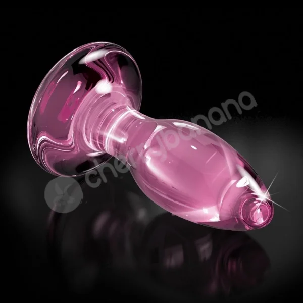 Icicles #90 Glass Massager With Suction Cup Base