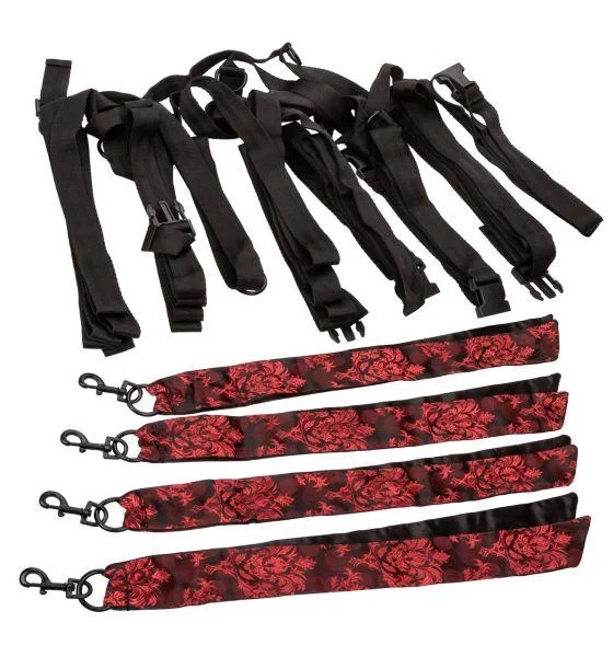 Scandal 8 Points Of Pleasure Love Bed Restraints