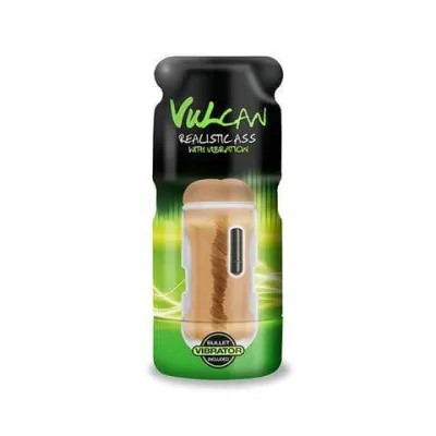 Cyberskin Vulcan Realistic Ass With Vibration Mocha