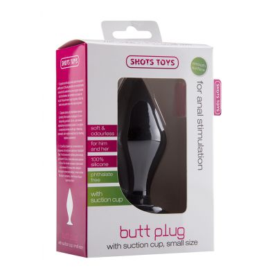 Butt Plug with Suction Cup Small Black Butt Plug Uk