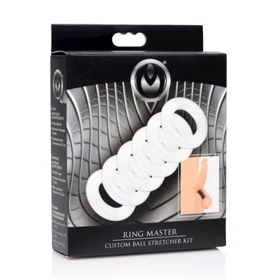 Ring Master Custom Ball Stretcher Kit Clear One Size