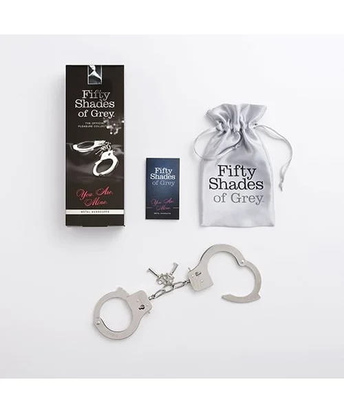 You Are Mine Metal Handcuffs