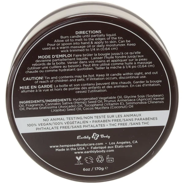 3-in-1 Summer Massage Candle 6oz/170g