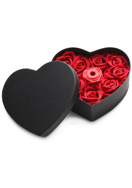 Bloomgasm The Rose Pressure Wave Stimulator Lover's Gift Box - Red