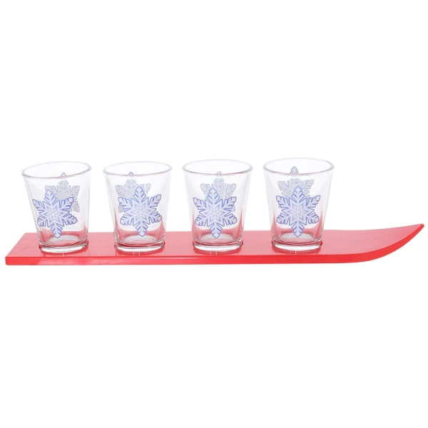 Ski Shot Glass Set