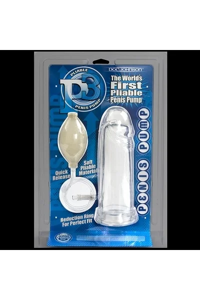 P3 Pliable Penis Pump Clear