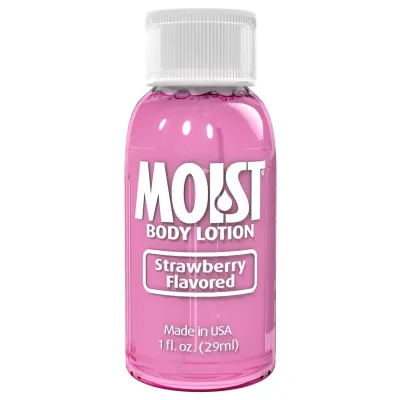 Moist Flavored Strawberry 1 Fl Oz