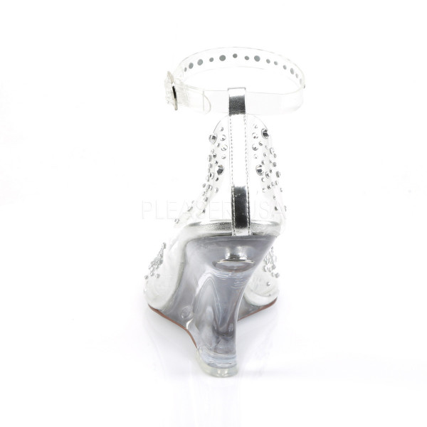 4 inches Open Toe Ankle Strape d'Orday Wedge Sandal w/ RS — image 4 of 4