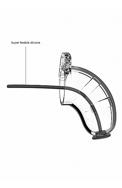 3.5" Chastity Cage + Urethral Sound