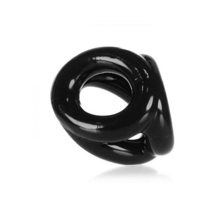 Oxballs Atomic Jock Tri Sport 3 Ring Sling Cockring Black