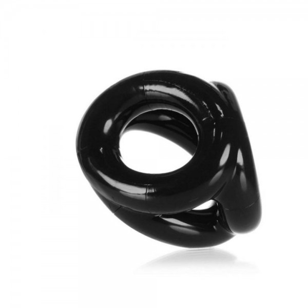 Oxballs Atomic Jock Tri-Sport 3 Ring Sling Cockring Black