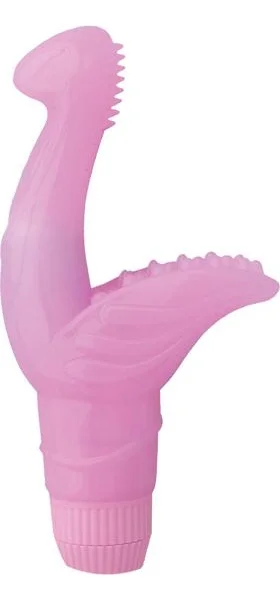 Clit hugger g spot pleaser pink vibrator