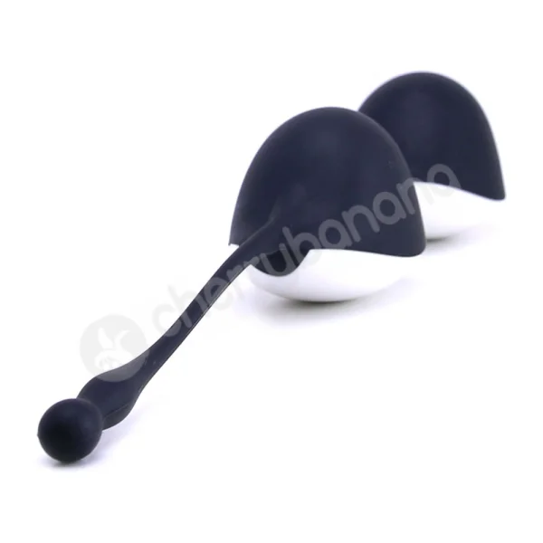 Adam & Eve Black Teardrop Duo Balls