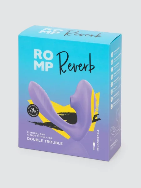ROMP Reverb G-Spot and Clitoral Suction Stimulator