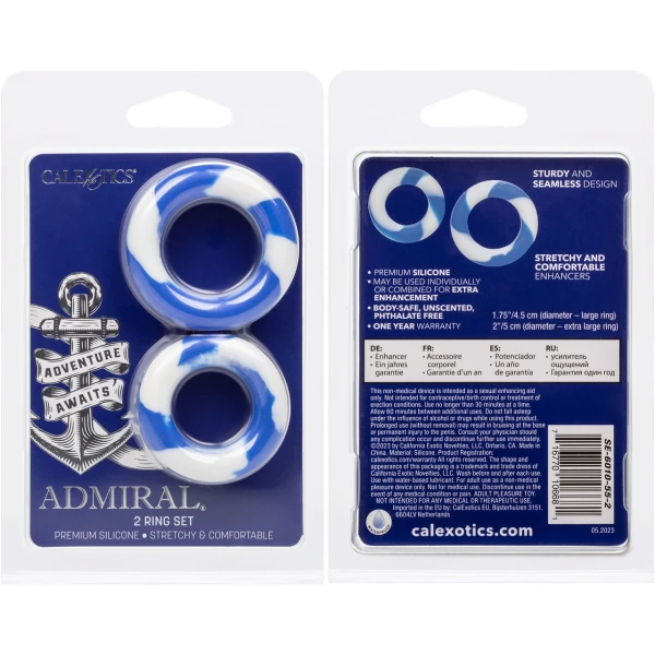 Calexotics Admiral 2 Ring Set