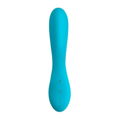 Climax Elite Meghan 9x Silicone Vibe Blue Best G Spot Stimulation