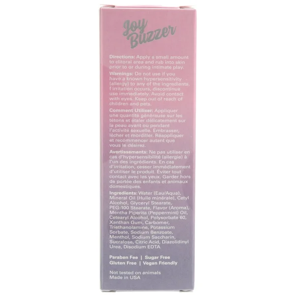 Joy Buzzer Watermelon-Flavored Clitoral Arousal Balm | 1.5oz — image 11 of 16