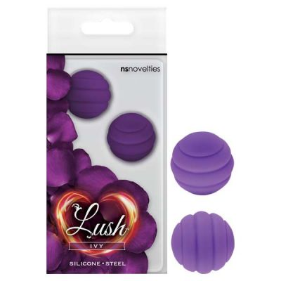 Lush Ivy Purple Kegel Balls Set of 2