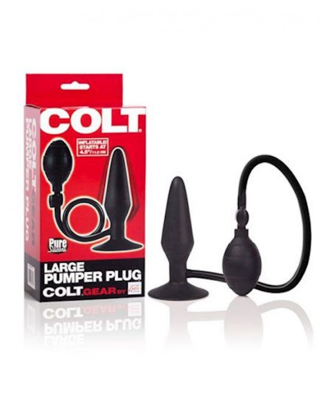 COLT Large Pumper Plug Black