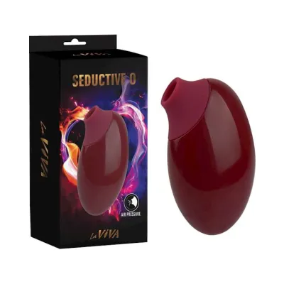Pebble Suction Vibrator Burgundy