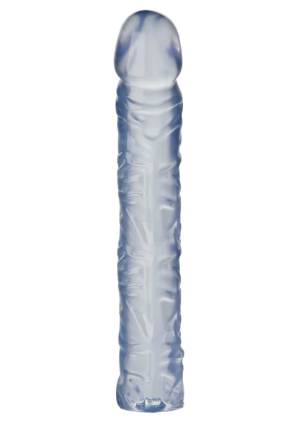 Crystal Jellies Classic Dong 10 Inch - Clear
