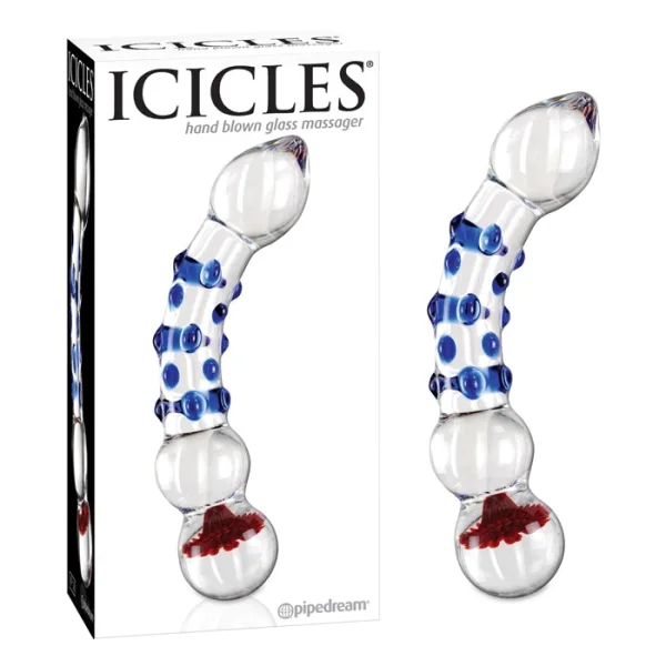 Icicles No. 18 Glass G-Spot Dildo